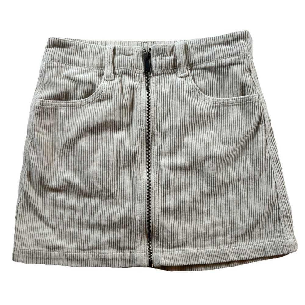 American Eagle Skirt Womens 2 Corduroyโ Hi-Rise A-Line Super Stretch Pockets